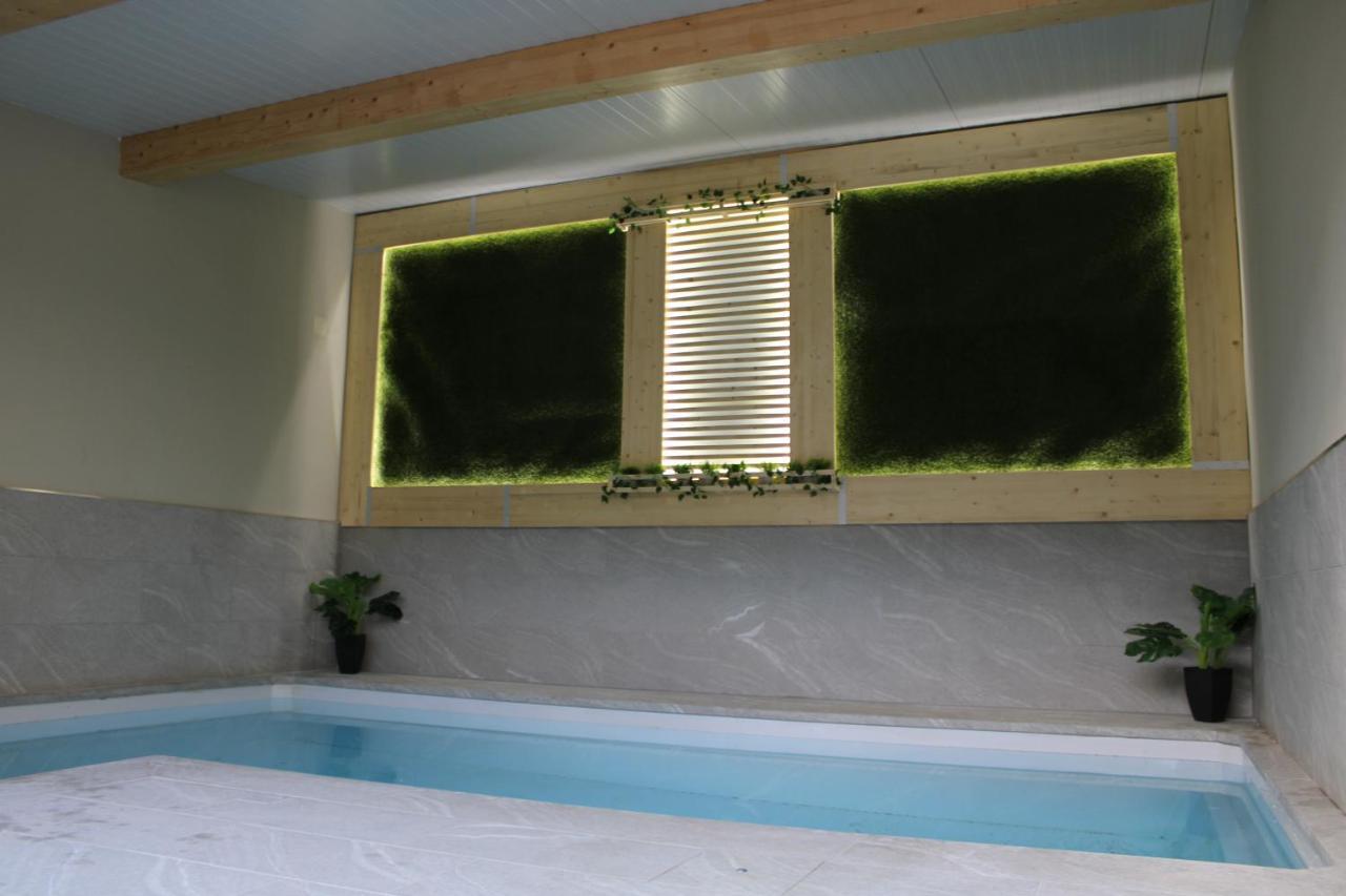 Can Musiquem Amb Piscina Les Planes d'Hostoles Exterior photo