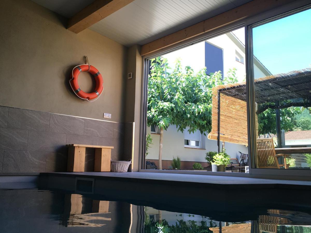 Can Musiquem Amb Piscina Les Planes d'Hostoles Exterior photo